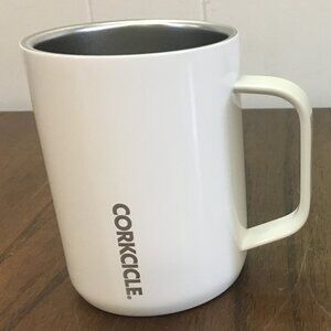 NEW Corkcicle Mug 16oz Ivory/Creme Stainless Steel Insulated - No Lid